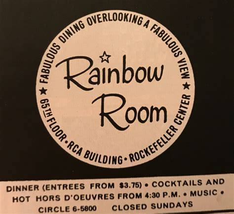 Showbiz Imagery and Forgotten History, The Rainbow Room