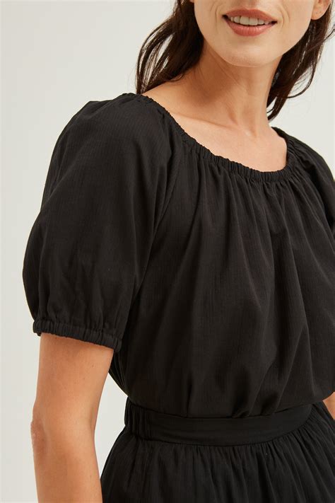 striped cotton   top   nature