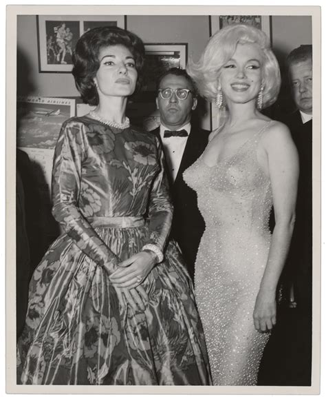 Marilyn Monroe and Maria Callas Original Photograph | RR Auction