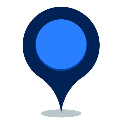 Blue Pin Icon