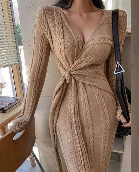 Pin by Лариса Кривощекова on одежда | Maxi knit dress, Cable knit dress ...