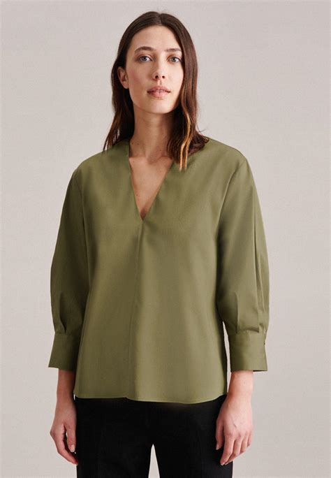 Seidensticker Tunika Uni 7/8-Arm V-Neck | online kaufen - MANOR