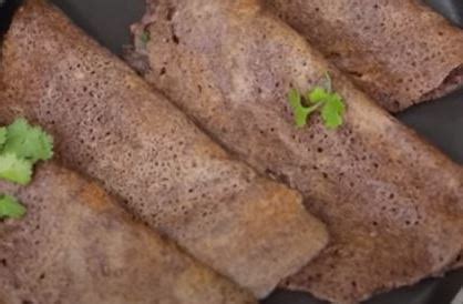 ragi instant dosa sattvic recipe