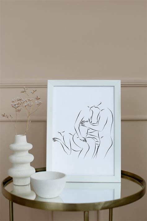 digital  sensual bedroom wall art sensual art erotic