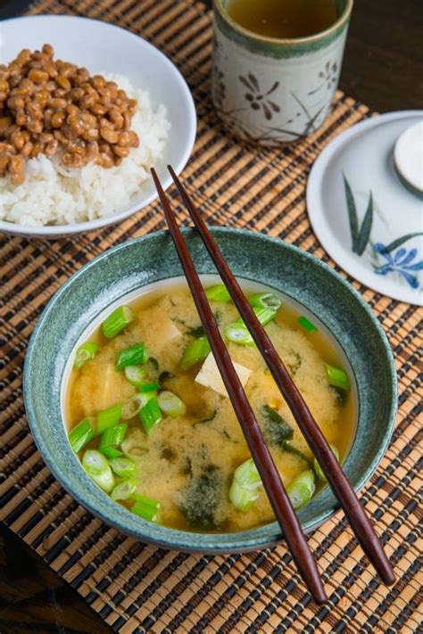 japanese miso soup  tofu  wakame  edible seaweed