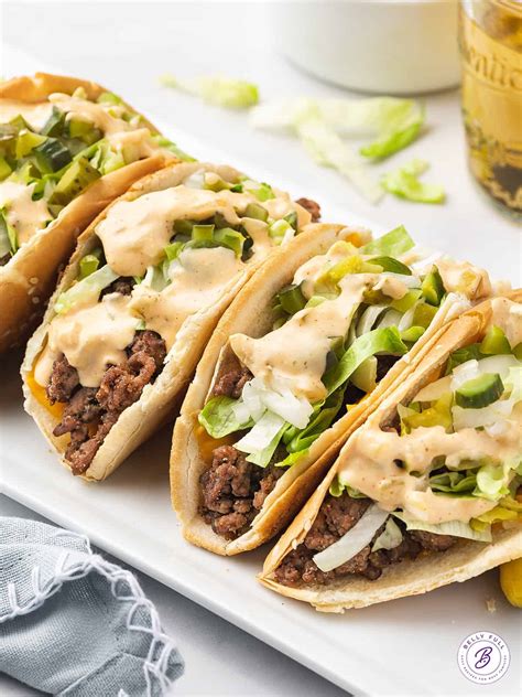 Big Mac Tacos - Belly Full