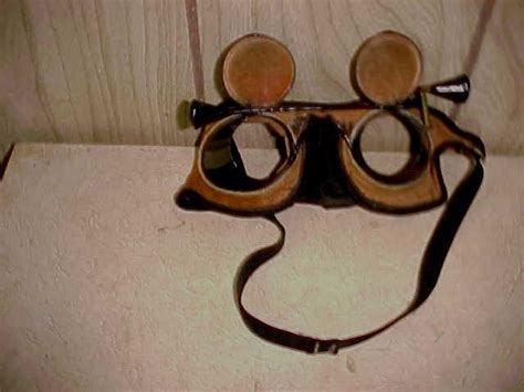 1 -Pair Antique Masonic Hoodwink Initiation Blindfold Goggles ...