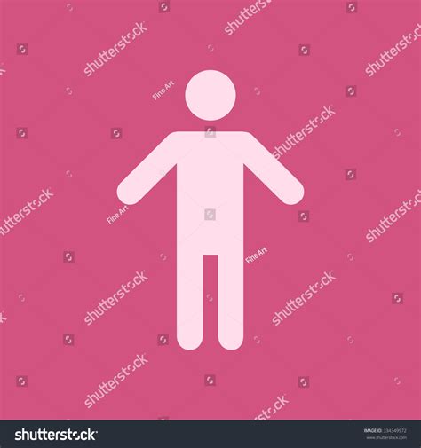 Human Male Sign Icon Man Person Stock Vector (Royalty Free) 334349972 ...