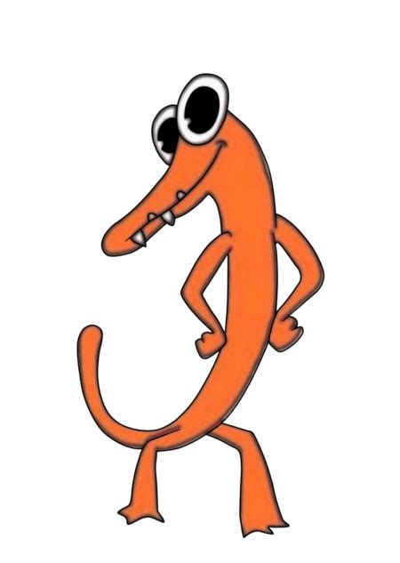 Orange Rainbow Friends Cliparts
