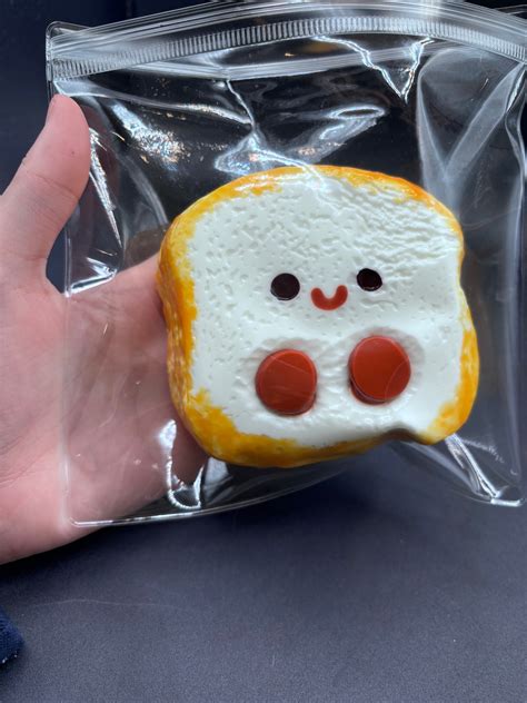 Honey Bread Bear Taba Squishy Toy | MoonKatt