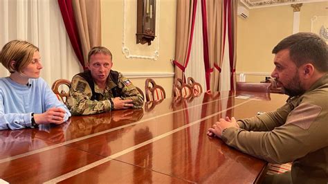 Пушилин встретился с актёром Охлобыстиным и его семьёй в ДНР