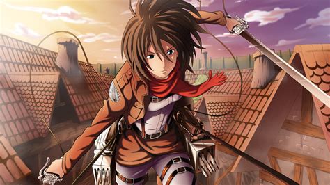Mikasa Ackerman 4K Wallpapers - Wallpaper Cave
