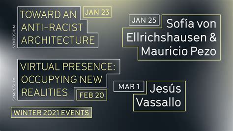 UCLA Architecture and Urban Design | Announcing our 2021 Events Calendar