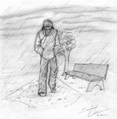 Lonely Boy Drawing at PaintingValley.com | Explore collection of Lonely Boy Drawing