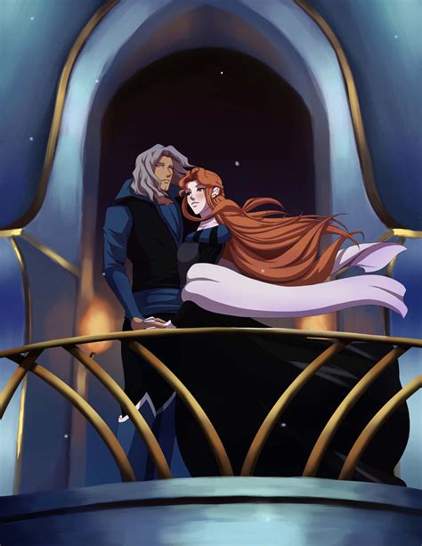 Download Castlevania Hectorand Lenore Balcony Scene Wallpaper