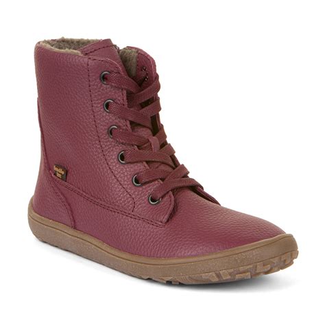 Koroto | ONLINE. Froddo -Bota barefoot piel acordonada burdeos(tallas: 42)