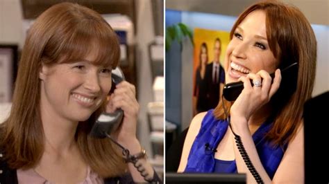 Ellie Kemper is back! Watch her channel 'The Office' in TODAY's office