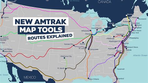 Amtrak Map Explained! Understanding Amtrak Routes & Travel Planning ...