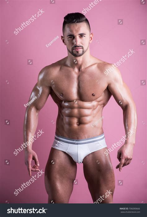 Attractive Man Abs Naked Guy Muscles Stock Photo 706090666 | Shutterstock