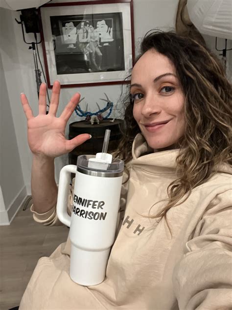 My belly is officially a multipurpose... - Jennifer Harrison