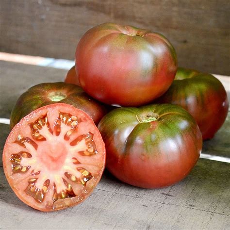 Cherokee Purple Tomato Seed | ORGANIC SEED / 1/8 gram | Territorial Seed