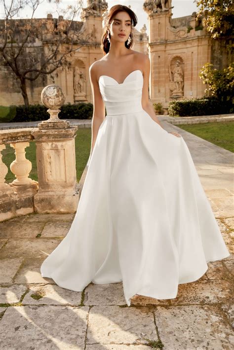 Sincerity 44495 | White Lace Bridal Couture