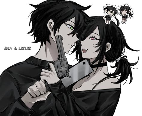 ashley graves and andrew graves (the coffin of andy and leyley) drawn