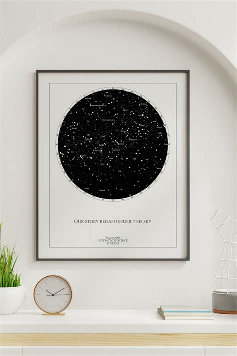 map of the night sky northern hemisphere stars on the night we met