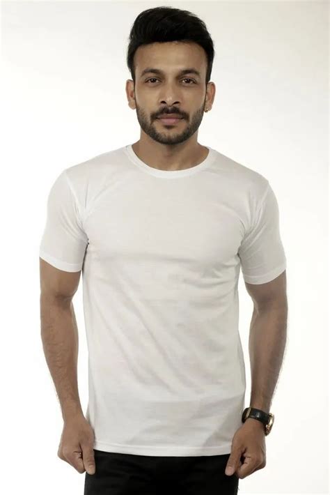 men cotton white plain  shirt  rs piece casual  shirt