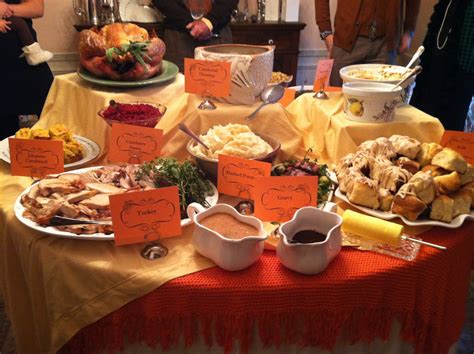 Thanksgiving buffet | Two Chums