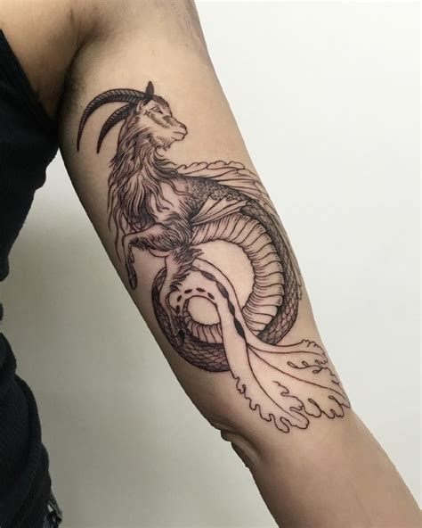 Козерог тату: Тату козерог: значение, описание, фото, история — tattoo ...