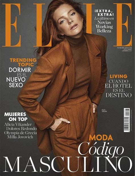 ENIKO MIHALIK in Elle Magazine, Spain November 2019 – HawtCelebs