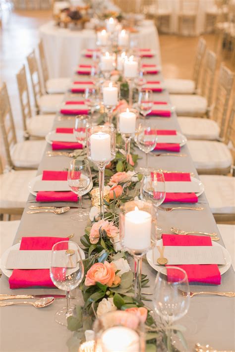 Hot Pink Wedding Decor Inspiration