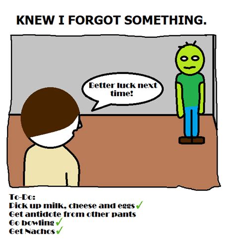 Fact And Fict: Knew I Forgot Something