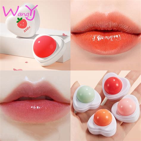 ZOZU Portable Fruit-flavored Lip Balm Hydrating Moisturizing Lips Small ...