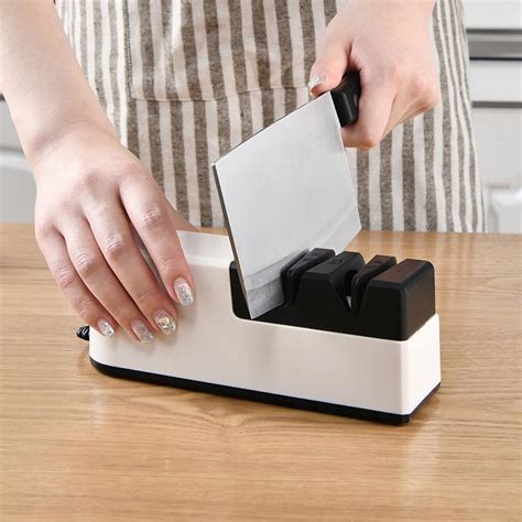 Купить Электрическая точилка для ножей, автоматическая регулируемая USB ...