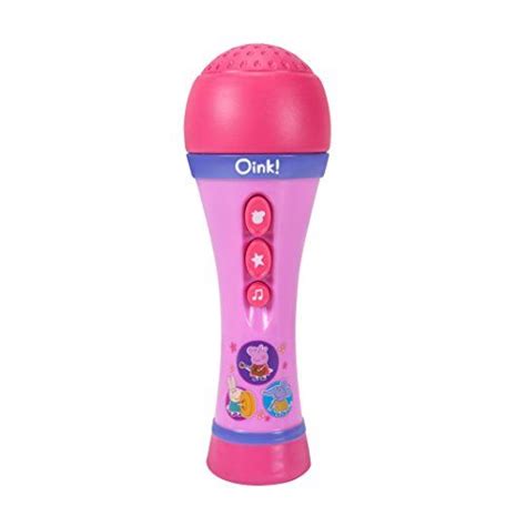 Peppa Pig Voice Changing Microphone Peppa Pig | Peppa pig, Peppa, Noise ...
