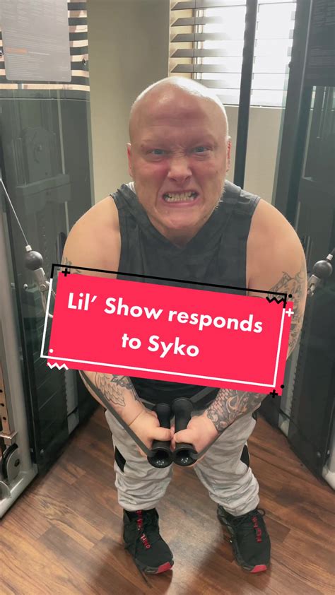 Lil’ Show, the Unified Micro Wrestling Champion, reaponds to Syko, the ...