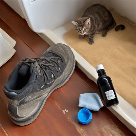 how to get cat pee smell out of shoes