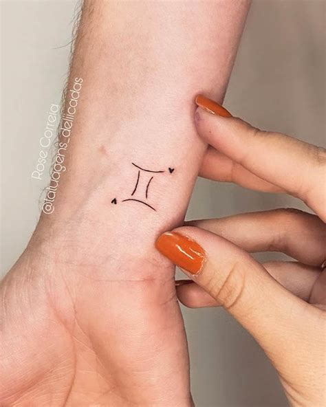 gemini sign tattoos  women