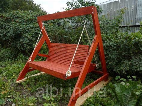 Качели из натурального дерева "Дельта", цена 11000 ₴: купить на Prom.ua ...