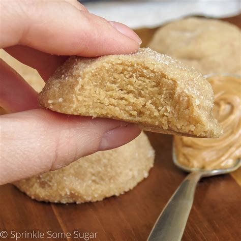 Powdered Sugar Peanut Butter Cookies at Audrey Stier blog