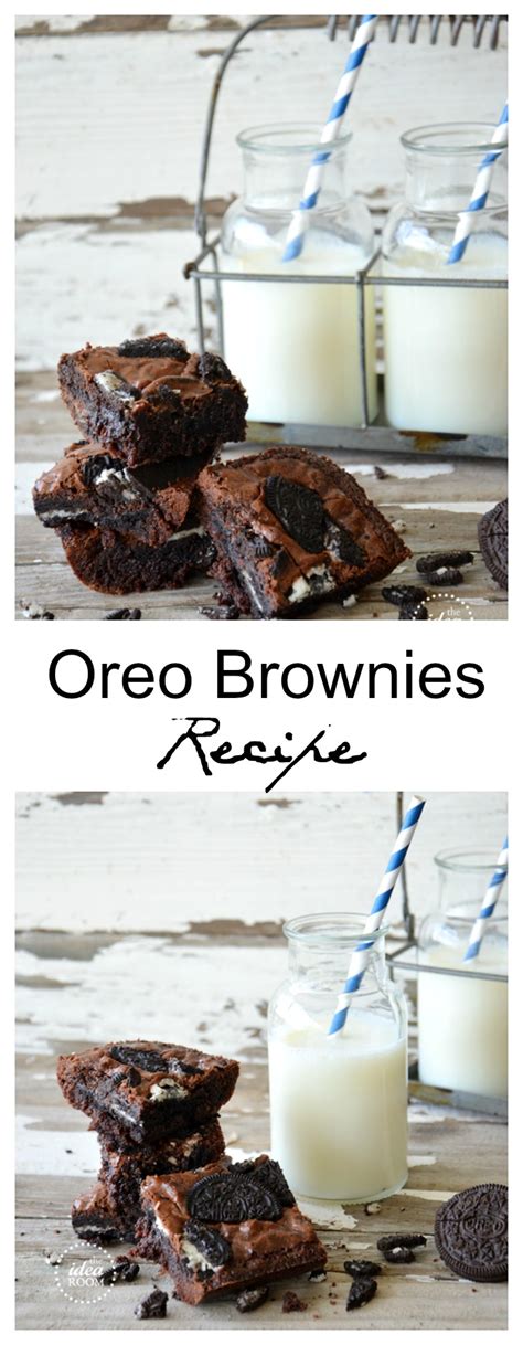 oreo brownies recipe  idea room