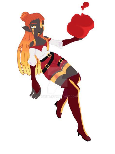 Commission for Roxxie on Amino (1/2) by aurta on DeviantArt