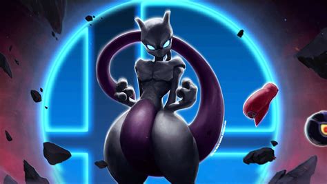 Download Cover your eyes, the mighty Mewtwo is here! Wallpaper
