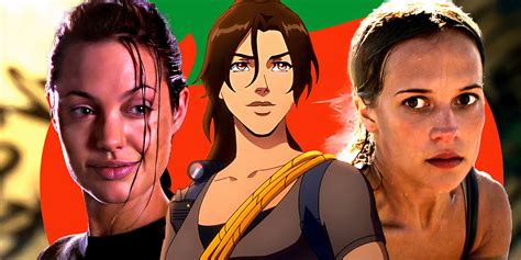 tomb raider  lara croft face model