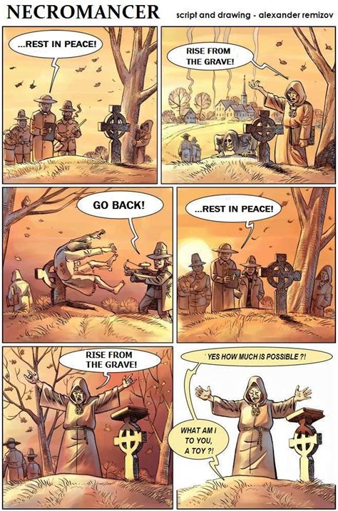 некромант / комикс: interes2012 — LiveJournal