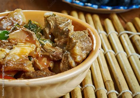 bengali mutton bhuna stock photo adobe stock