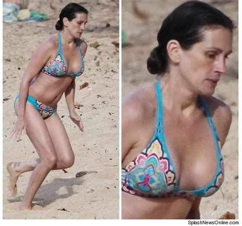hottest julia roberts bikini  barnorama