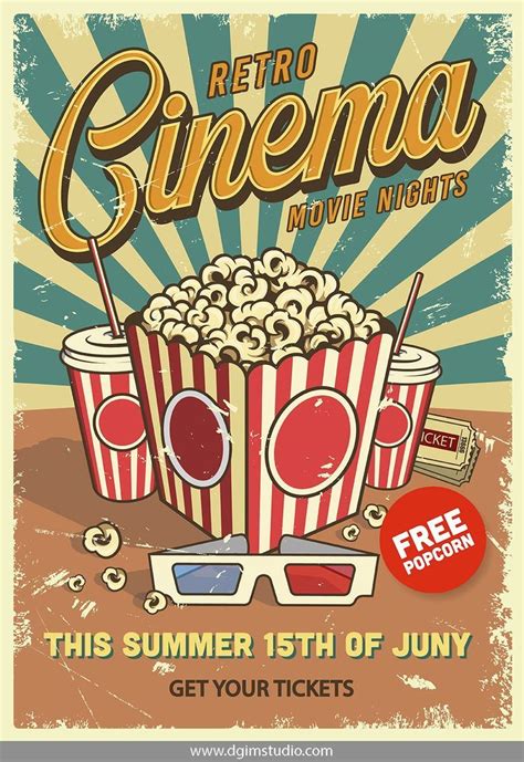 12 Cinema Posters | Poster vintage retro, Retro poster, Vintage posters